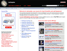 Tablet Screenshot of labjupiter.com